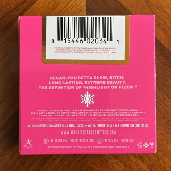 Jeffree Star “DARK HORSE” Skin Frost Highlighting Powder! - Picture 2 of 8